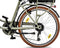 Villette Vintage retro elektrische fiets groen