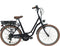 Villette Vintage retro elektrische fiets zwart