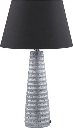 VILNIA - Tafellamp - Zwart - Keramiek