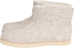 Vilten damesslof High Boots Garden Colour:Lichtgrijs/ Ecru Size:38.5