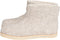Vilten damesslof High Boots Garden Colour:Lichtgrijs/ Ecru Size:38.5