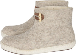 Vilten damesslof High Boots light grey Colour:Lichtgrijs/ Ecru Size:40