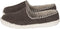 Vilten herenslof Feston brown Colour:Bruin/ Lichtgrijs Size:46