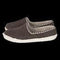 Vilten herenslof Feston brown Colour:Bruin/ Lichtgrijs Size:46