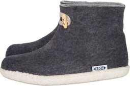 Vilten herenslof High Boots grey Colour:Donkergrijs/ lichtgrijs Size:42