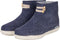 Vilten herenslof High Boots navy blue Colour:Donkerblauw/ Lichtgrijs Size:43