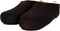 Vilten herenslof Perforated red Colour:Zwart/ Rood Size:42