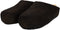 Vilten herenslof Sloping back black Colour:Zwart/ Oranje Size:45