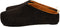Vilten herenslof Sloping back black Colour:Zwart/ Oranje Size:46