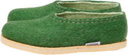 Vilten Pantoffel Garden Green Colour:Groen Size:37