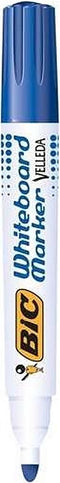 Viltstift Bic 1701 whiteboard rond blauw 1.4mm | 12 stuks