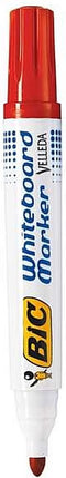 Viltstift Bic 1701 whiteboard rond rood 1.4mm | 12 stuks