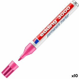 Viltstift edding 3000 rond 1.5-3mm roze | 10 stuks