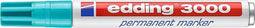 Viltstift edding 3000 rond 1.5-3mm turquoise | 1 stuk
