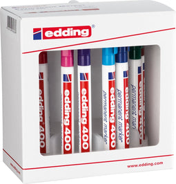 Viltstift edding 400 rond 1mm assorti | 7 stuks