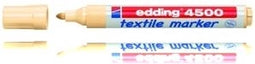 Viltstift edding 4500 textiel rond 2-3mm lichtor | Omdoos a 10 stuk | 10 stuks