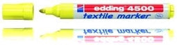 Viltstift edding 4500 textiel rond 2-3mm neon gl | Omdoos a 10 stuk | 10 stuks