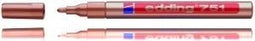 Viltstift edding 751 lak rond 1-2mm koper | Omdoos a 10 stuk | 10 stuks