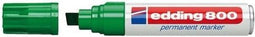 Viltstift edding 800 schuin 4-12mm groen | 5 stuks