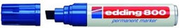 Viltstift edding 800 schuin blauw 4-12mm | 5 stuks