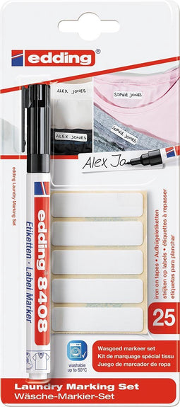 Viltstift edding 8408 schoen rond 0.75mm zwart | 10 stuks