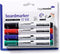 Viltstift Legamaster TZ100 whiteboard rond ass 1.5-3mm 4st