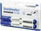 Viltstift Legamaster TZ100 whiteboard rond blauw 1.5-3mm 2st