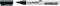 Viltstift Legamaster TZ140 whiteboard rond zwart 1mm | 10 stuks