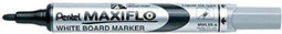 Viltstift Pentel MWL5 Maxiflo whiteboard zwart 1mm | 12 stuks