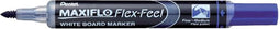 Viltstift Pentel MWL5SBF Maxiflo whiteboard blauw 1-5mm | 12 stuks