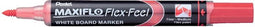 Viltstift Pentel MWL5SBF Maxiflo whiteboard rood 1-5mm | 12 stuks