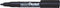 Viltstift Pentel NN50 rond zwart 1.5-3mm | 12 stuks