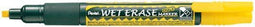 Viltstift Pentel SMW56 krijtmarker geel 8-16mm