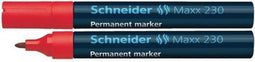 Viltstift schneider maxx 230 rond 1-3mm rood | 10 stuks