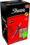 Viltstift sharpie m15 rond 1.8mm rood - 12 stuks