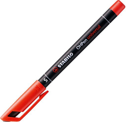Viltstift STABILO OHpen permanent 841/40 rond 0.4mm rood - 10 stuks