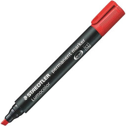 Viltstift staedtler 350 schuin 2-5mm rood - 10 stuks