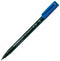 Viltstift Staedtler Lumocolor 313 permanent S blauw - 10 stuks