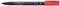 Viltstift Staedtler Lumocolor 313 permanent S rood - 10 stuks