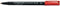 Viltstift Staedtler Lumocolor 317 permanent M rood - 10 stuks