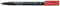 Viltstift Staedtler Lumocolor 318 permanent F rood - 10 stuks
