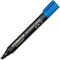 Viltstift staedtler lumocolor 350 schuin 2-5mm bl | 10 stuks