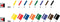 Viltstift staedtler lumocolor 350 schuin 2-5mm bl | 10 stuks