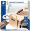 Viltstift staedtler lumocolor 388 blokpunt 10mm zw | 5 stuks