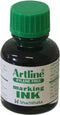 Viltstiftinkt artline groen