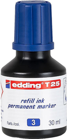 Viltstiftinkt edding T25 blauw