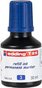 Viltstiftinkt edding T25 blauw