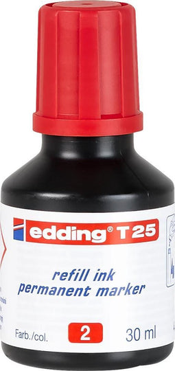 Viltstiftinkt edding T25 rood