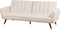 VIMMERBY - Slaapbank - Lichtbeige - Polyester