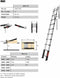 Telesteps Loft Line Maxi 10 - Zoldertrap - Aluminium - Lengte 1-3 m